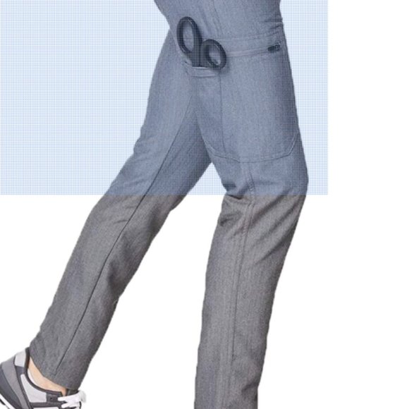 FIGS YOLA Skinny Scrub Pants for Women — Slim Fit, Super Soft Stretch - Picture 4 of 4